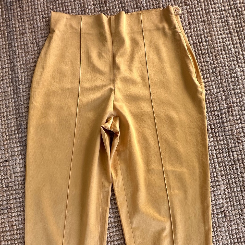 Romeo Gigli Pants Vintage High Waist Satin